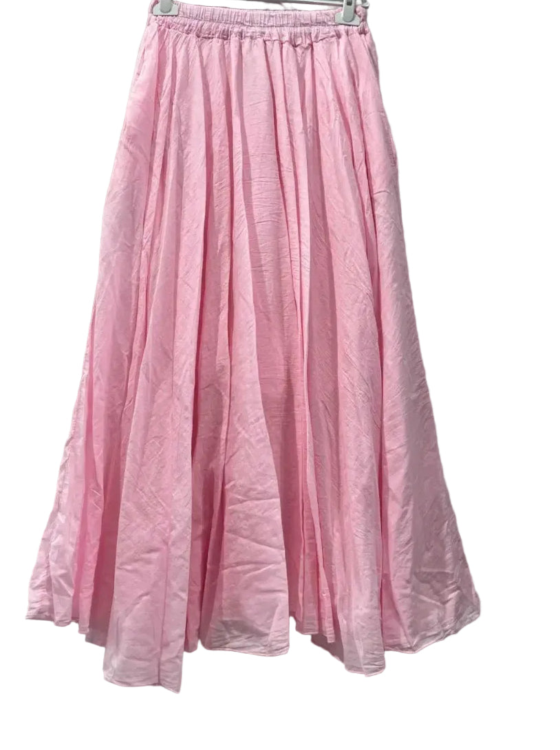 Maxi skirt Pink--LNH Edit