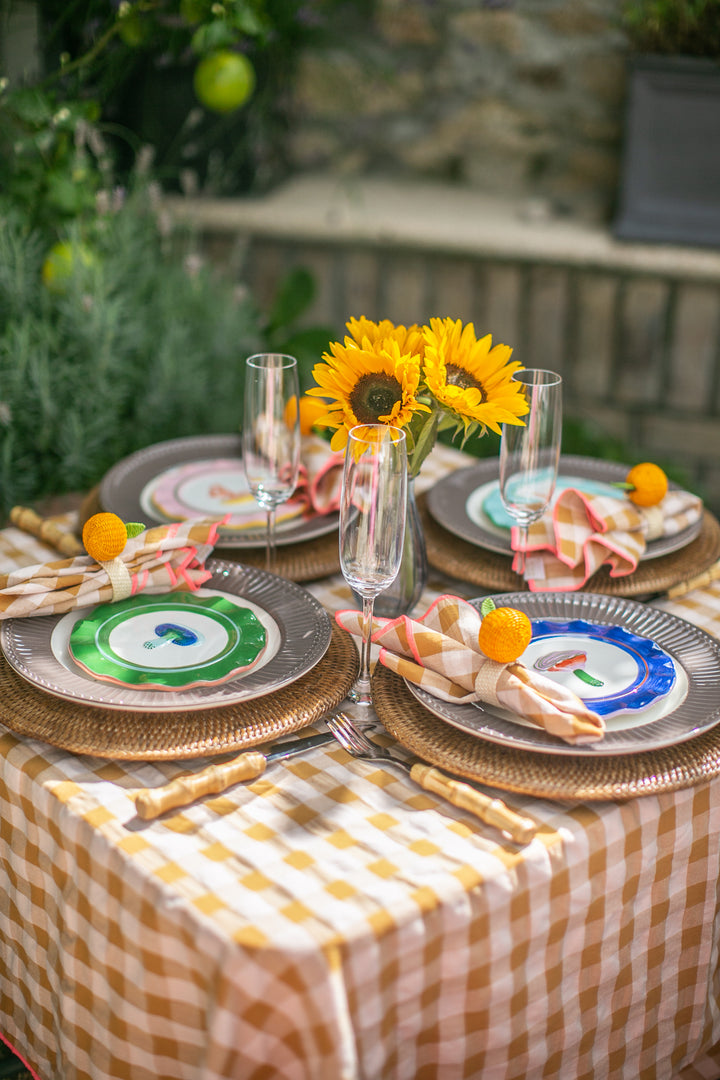 Hazel Seersucker Tablecloth