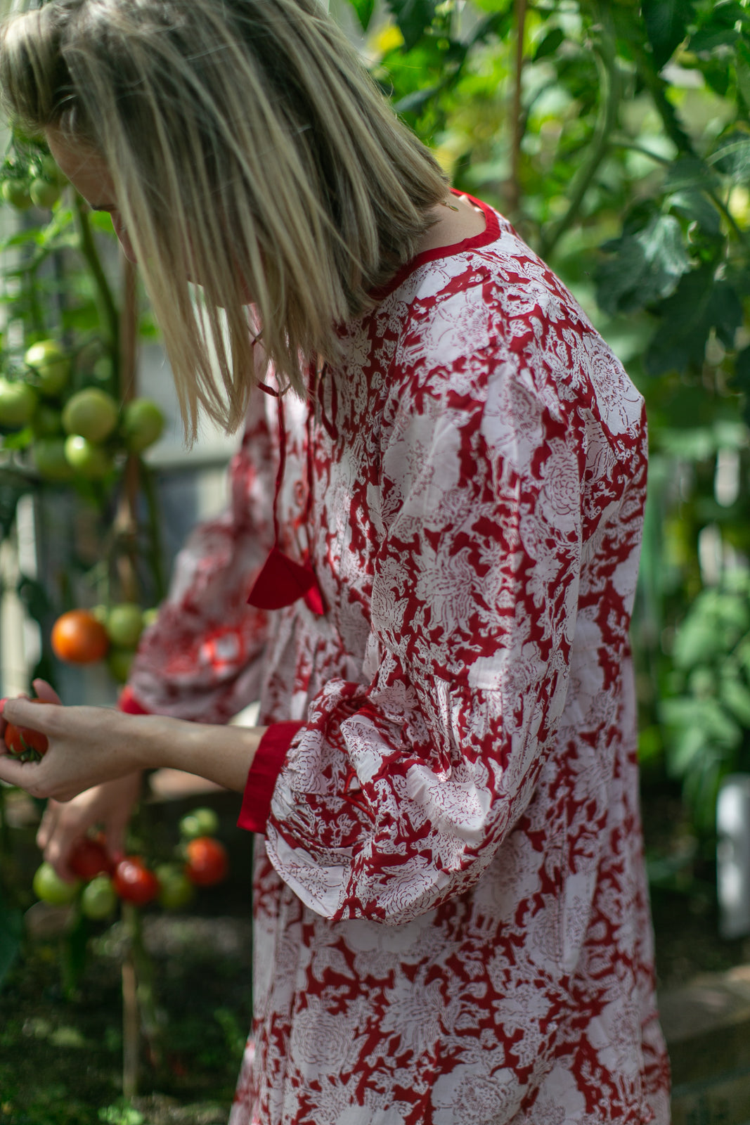 Elaine Maxi Dress Red