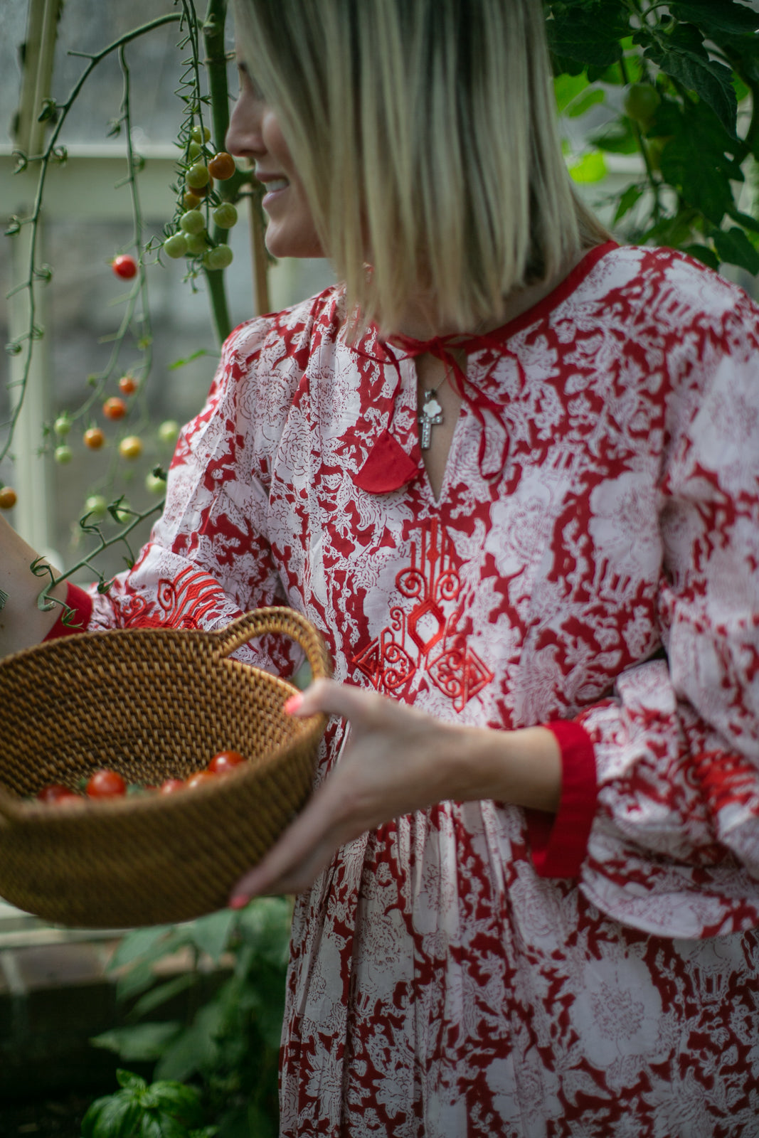 Elaine Maxi Dress Red-Dresses-LNH Edit