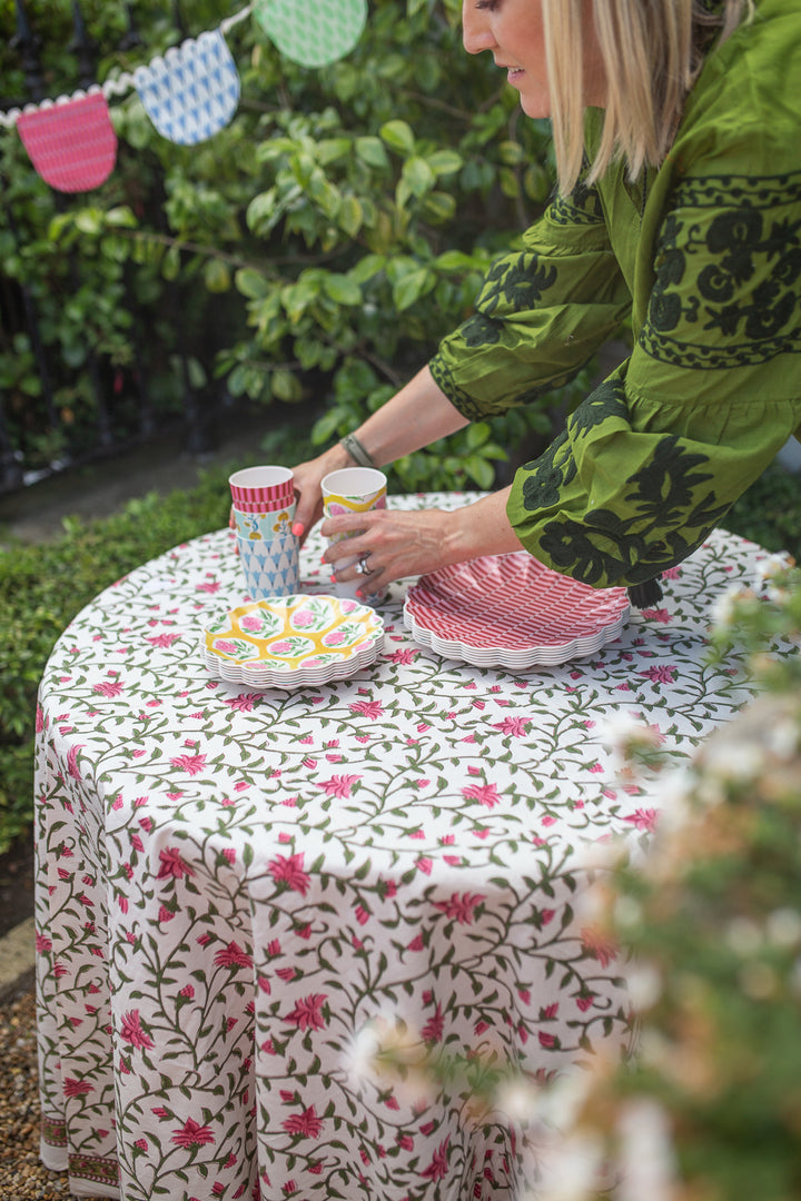 Abigail Round Tablecloth