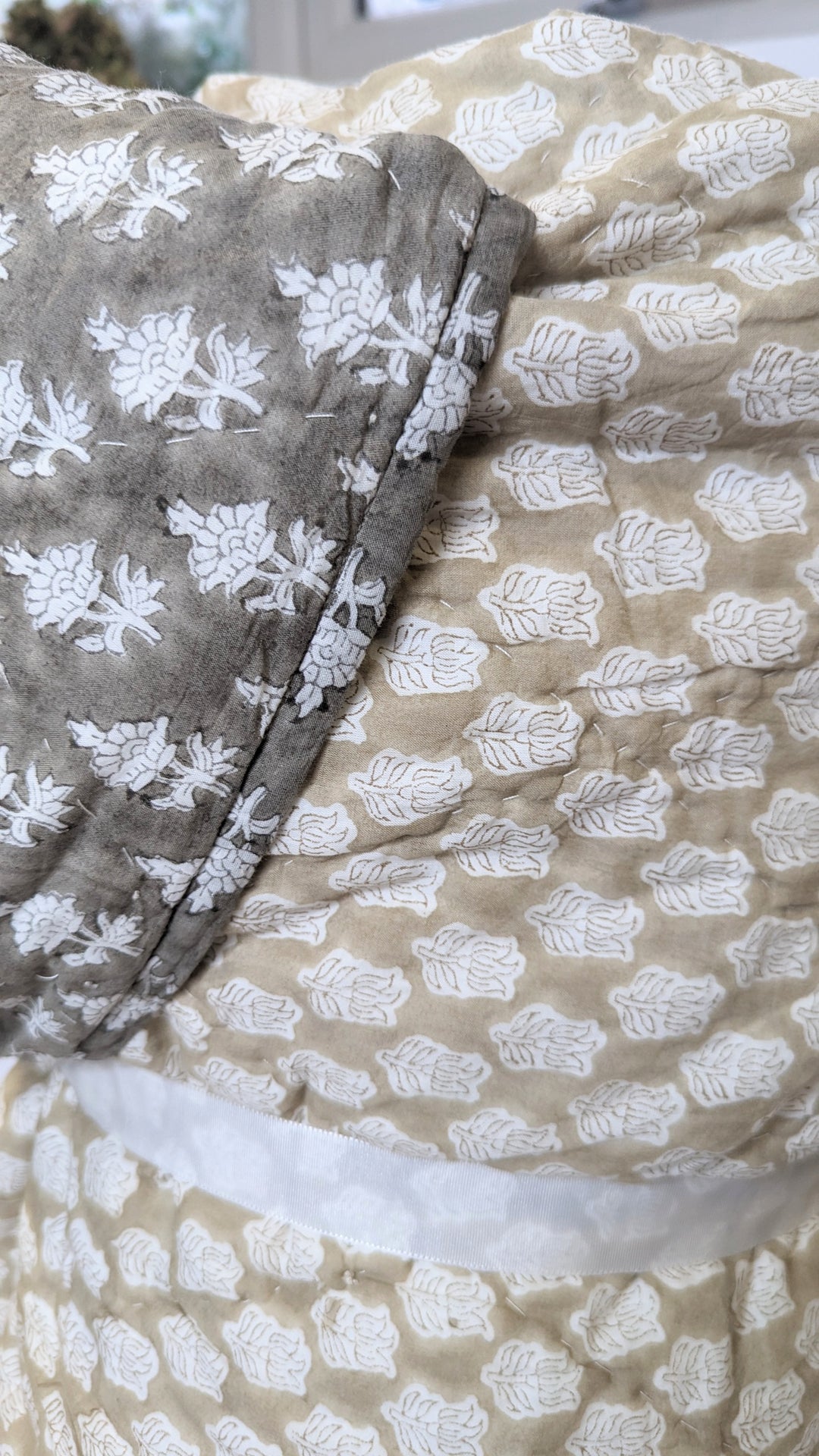 Romeo/Lydia Reversible Quilt Bedspread-Quilts-LNH Edit