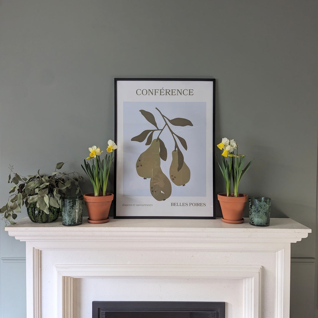 Framed Poire illustration