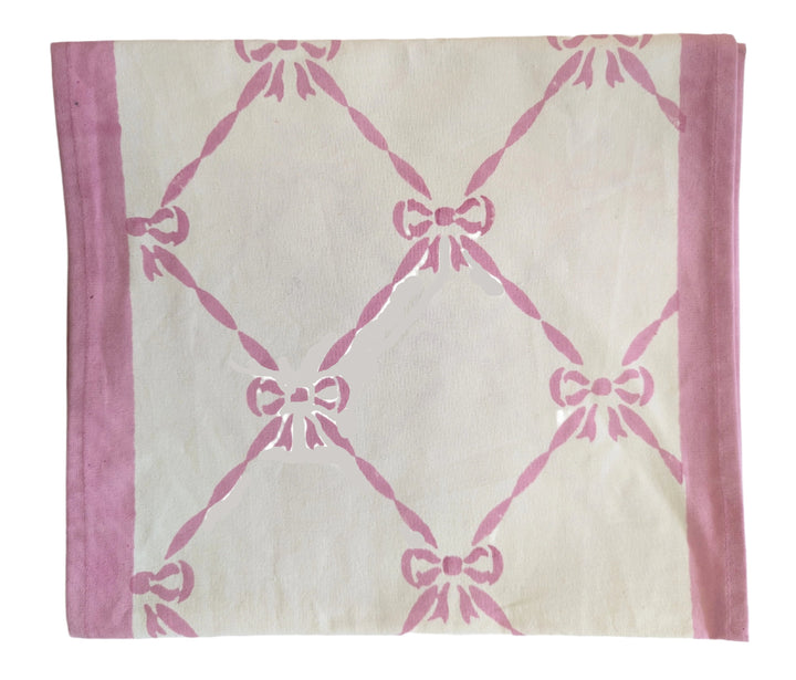 Elizabeth Pink Table Runner