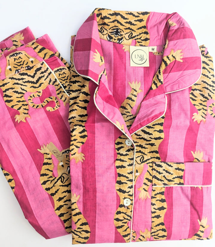 Animal Pink Pyjama Set