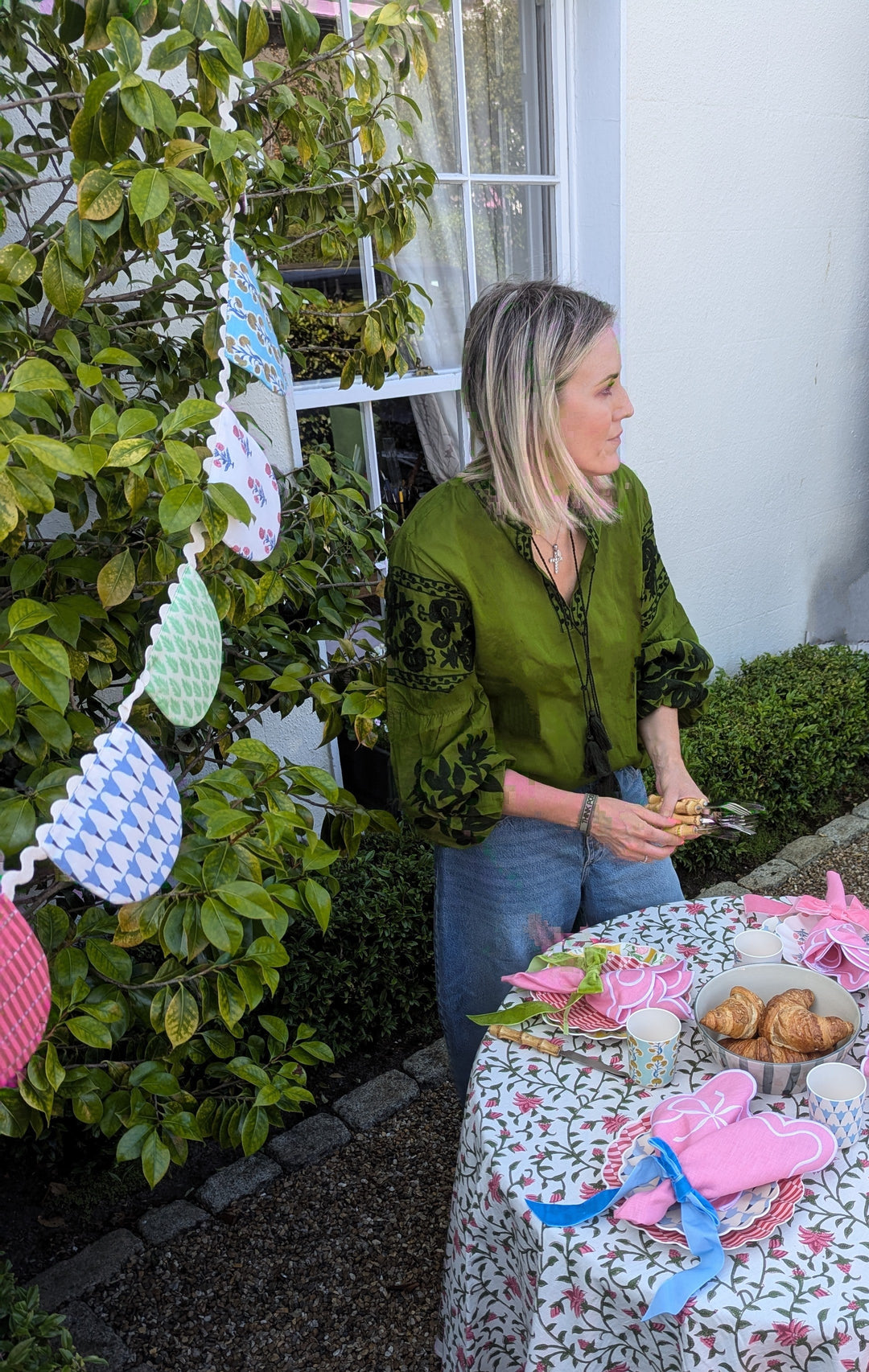 Moly Mahon Fabric Garland/ Bunting