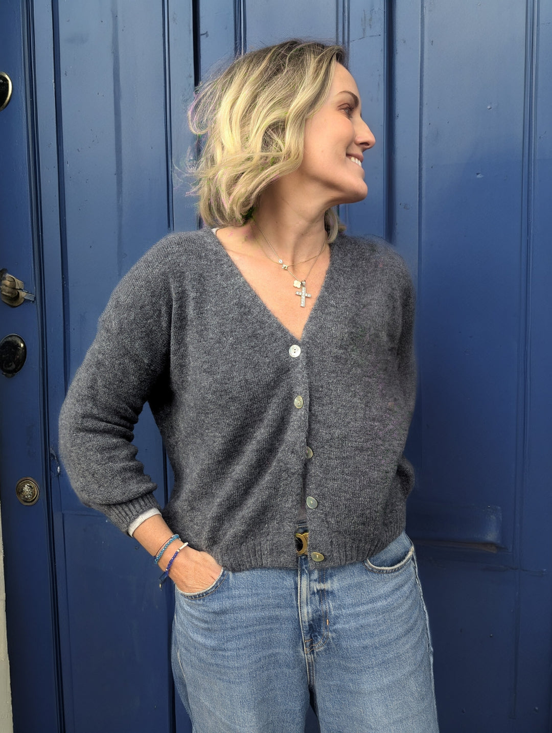 Alpaca Knitted Cardigan