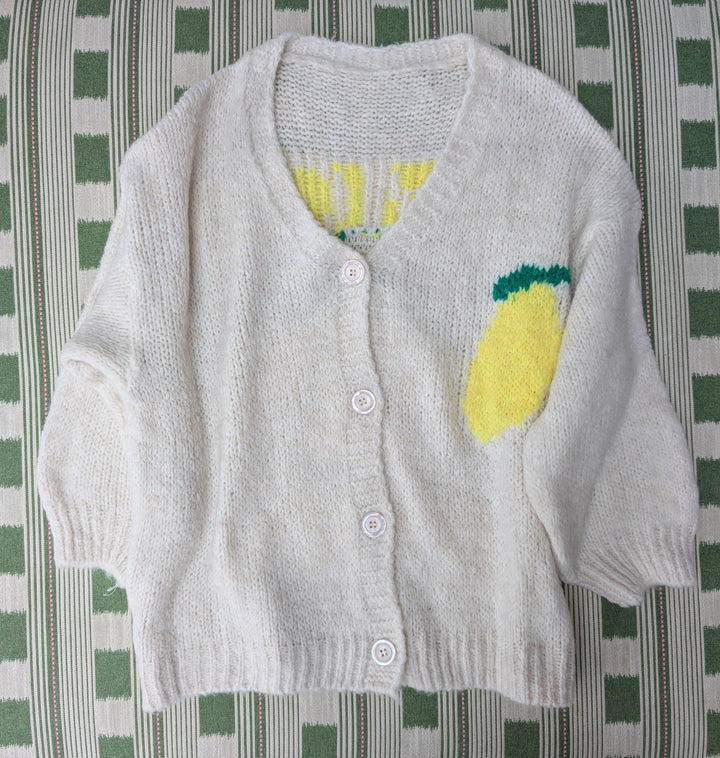 Lemon Cello Cardigan