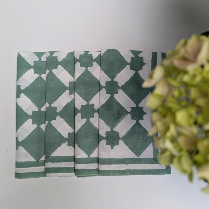 Adeline Seagreen Napkin, Set of 4