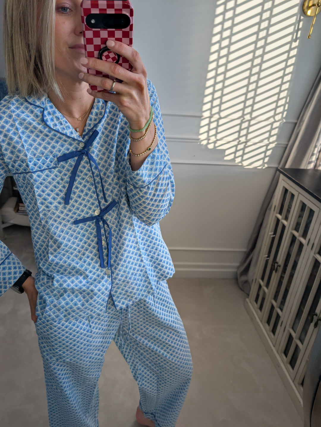 Heidi bow Pyjama Set