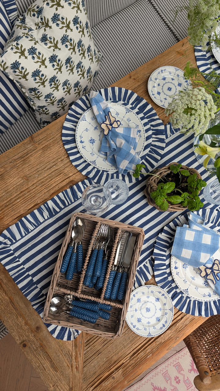 Wicker Cutlery Basket