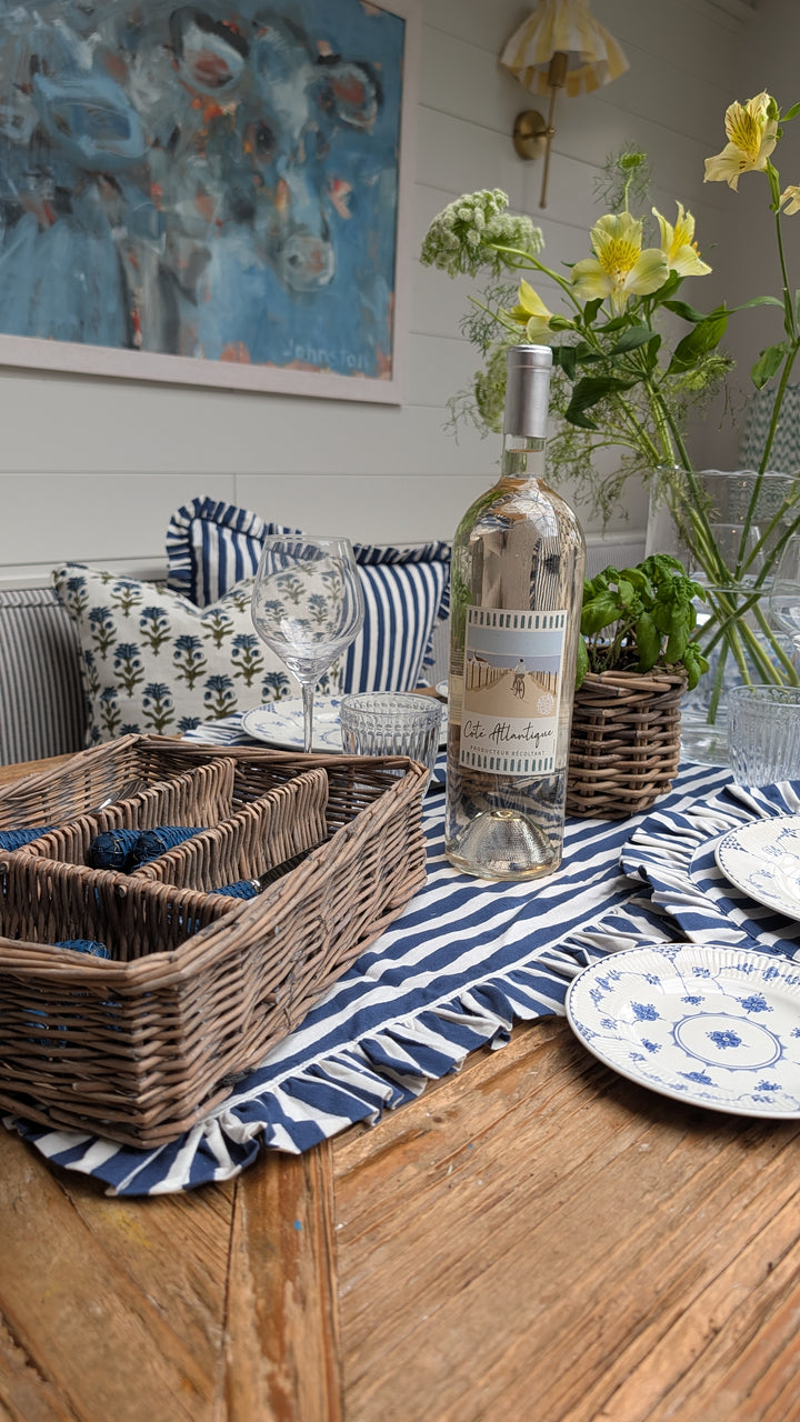 Wicker Cutlery Basket