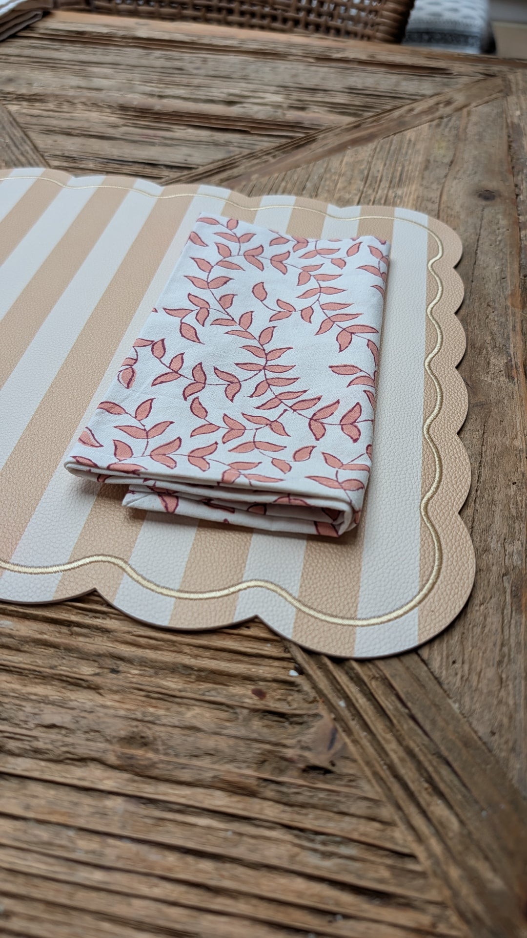 Roméo Beige Placemat