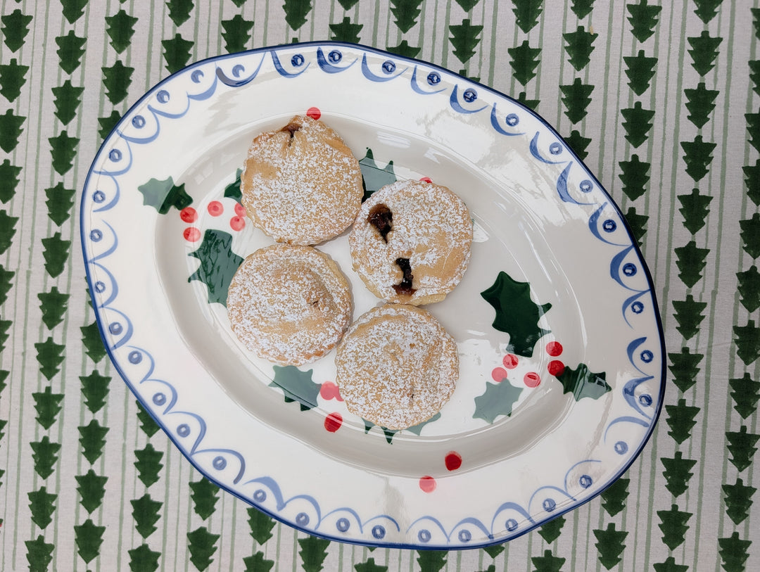 Large Holly Platter