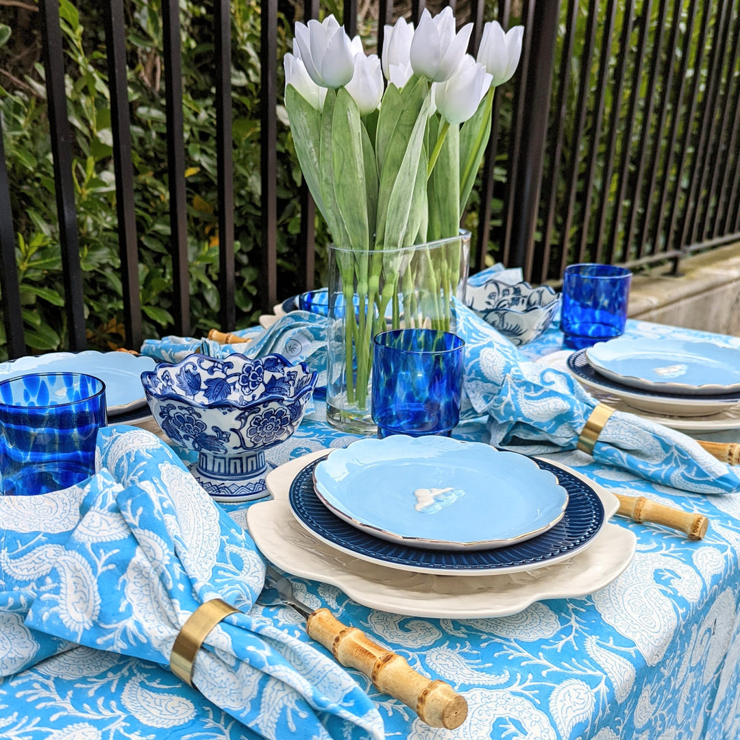 Gold Table Napkin Rings, Set of 4