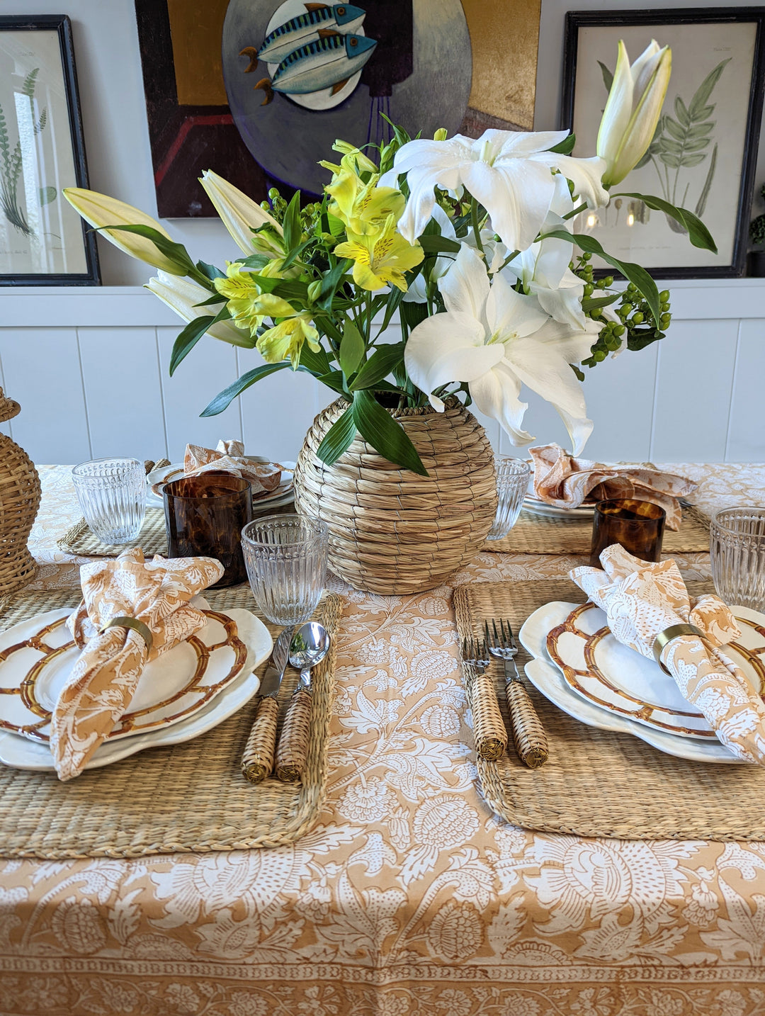 Mabel Round Tablecloth