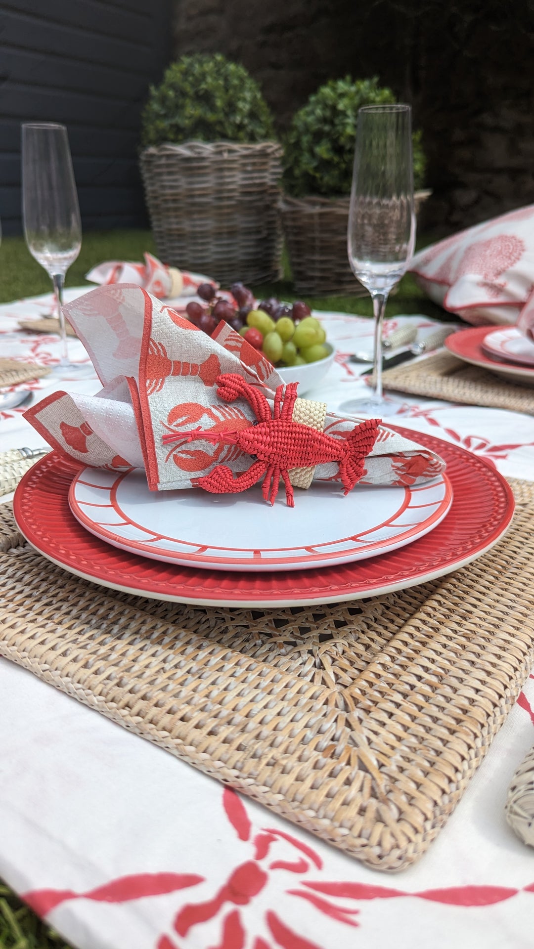 Lobster Napkin Rings, Sold individually-Napkin Rings-LNH Edit