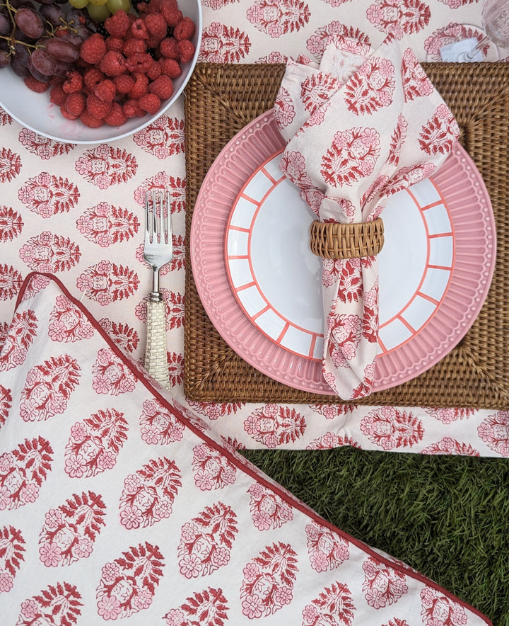 Pia Bright Pink Cushion Cover-Cushion Covers-LNH Edit