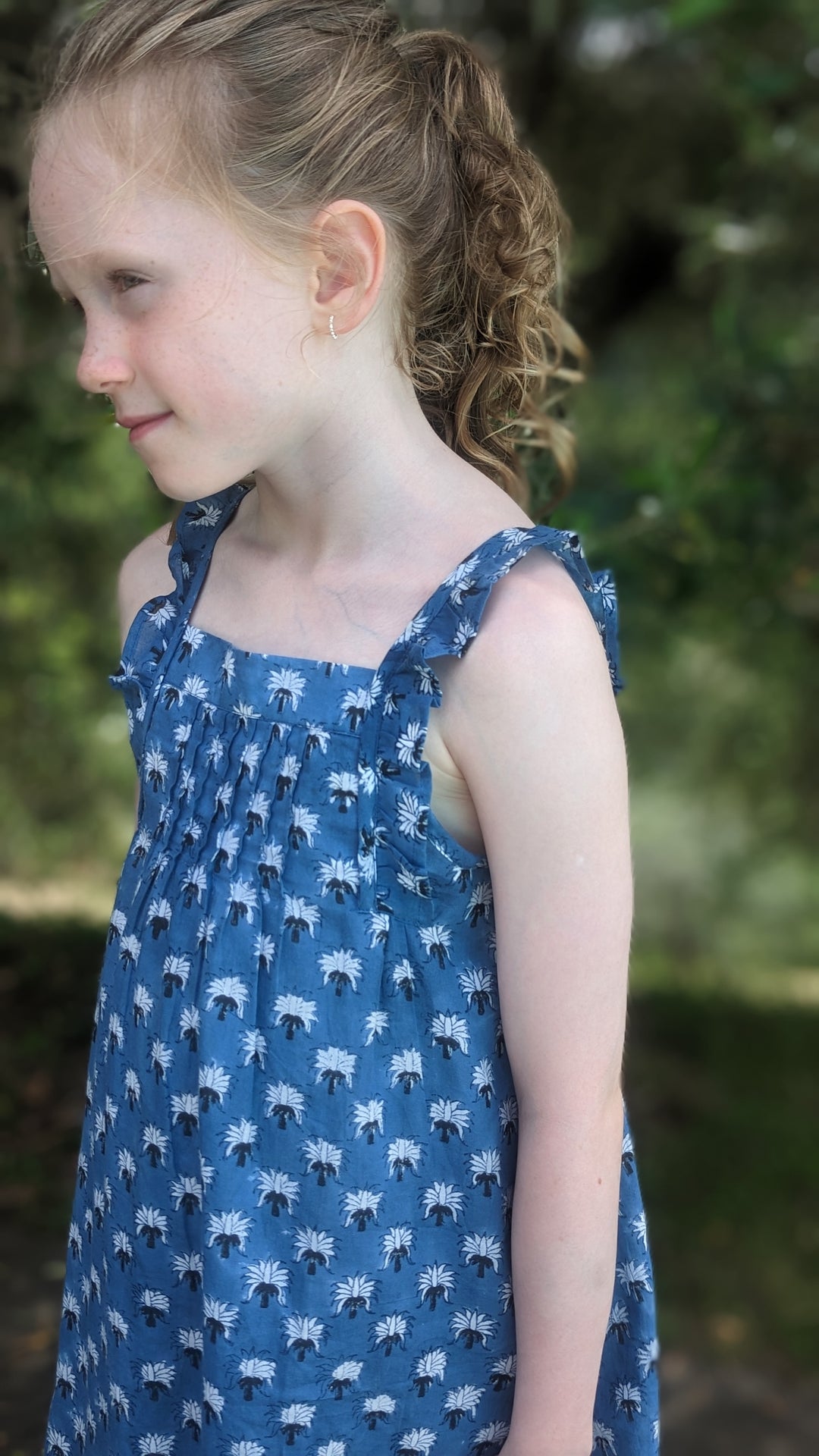 Charlie Little Dress Navy Blue-Children’s Dresses-LNH Edit