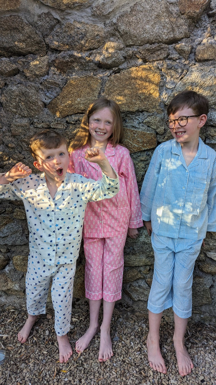 Kids Pink Pyjamas-Children’s Pyjamas-LNH Edit