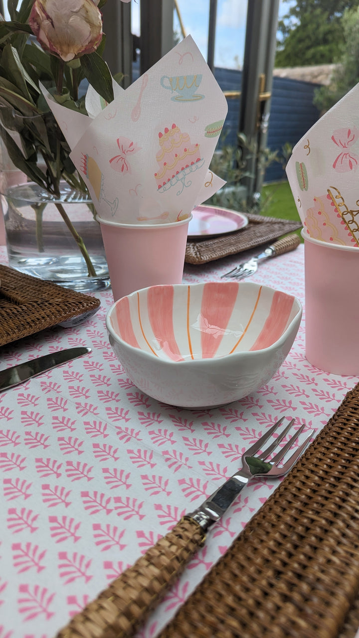 Sofia Pink XXL Tablecloth-Tablecloths-LNH Edit