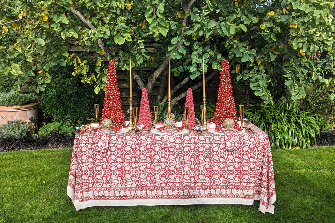 Dasher Rectangular Tablecloth-Tablecloths-LNH Edit