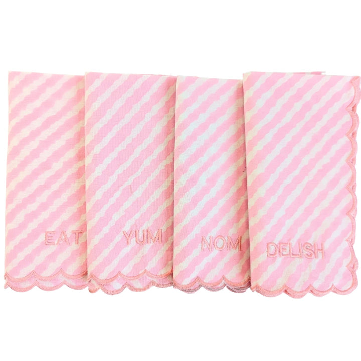 Maya Pink Napkin, Set of 4