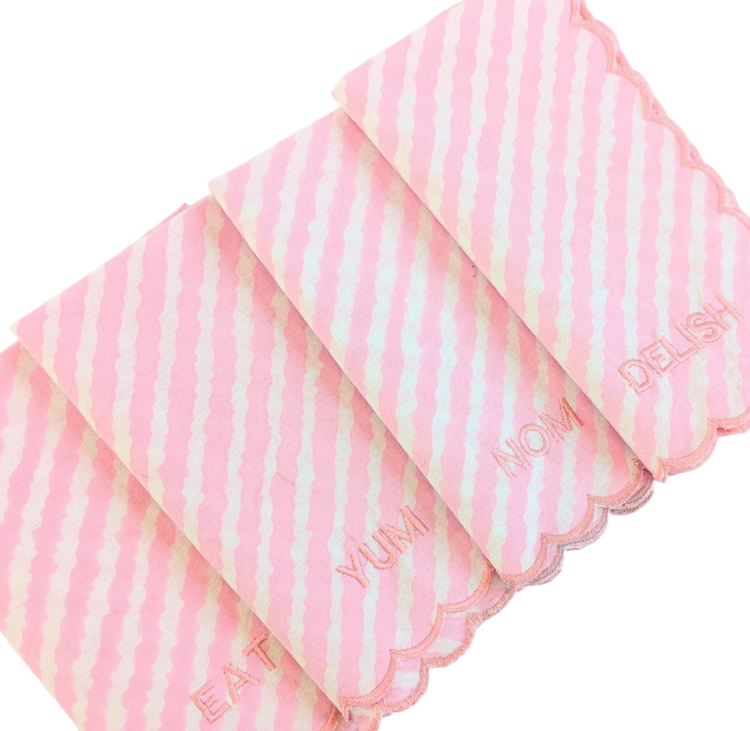 Maya Pink Napkin, Set of 4