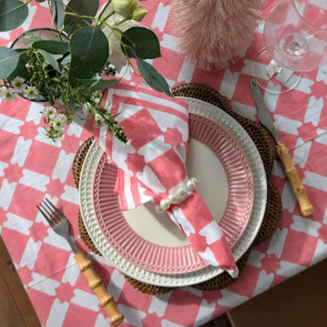 Adeline Pink Napkin, Set of 4