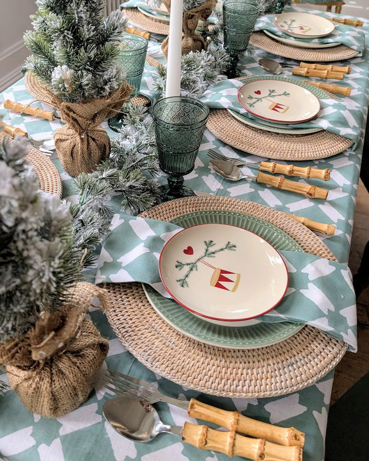 Adeline Seagreen Tablecloth