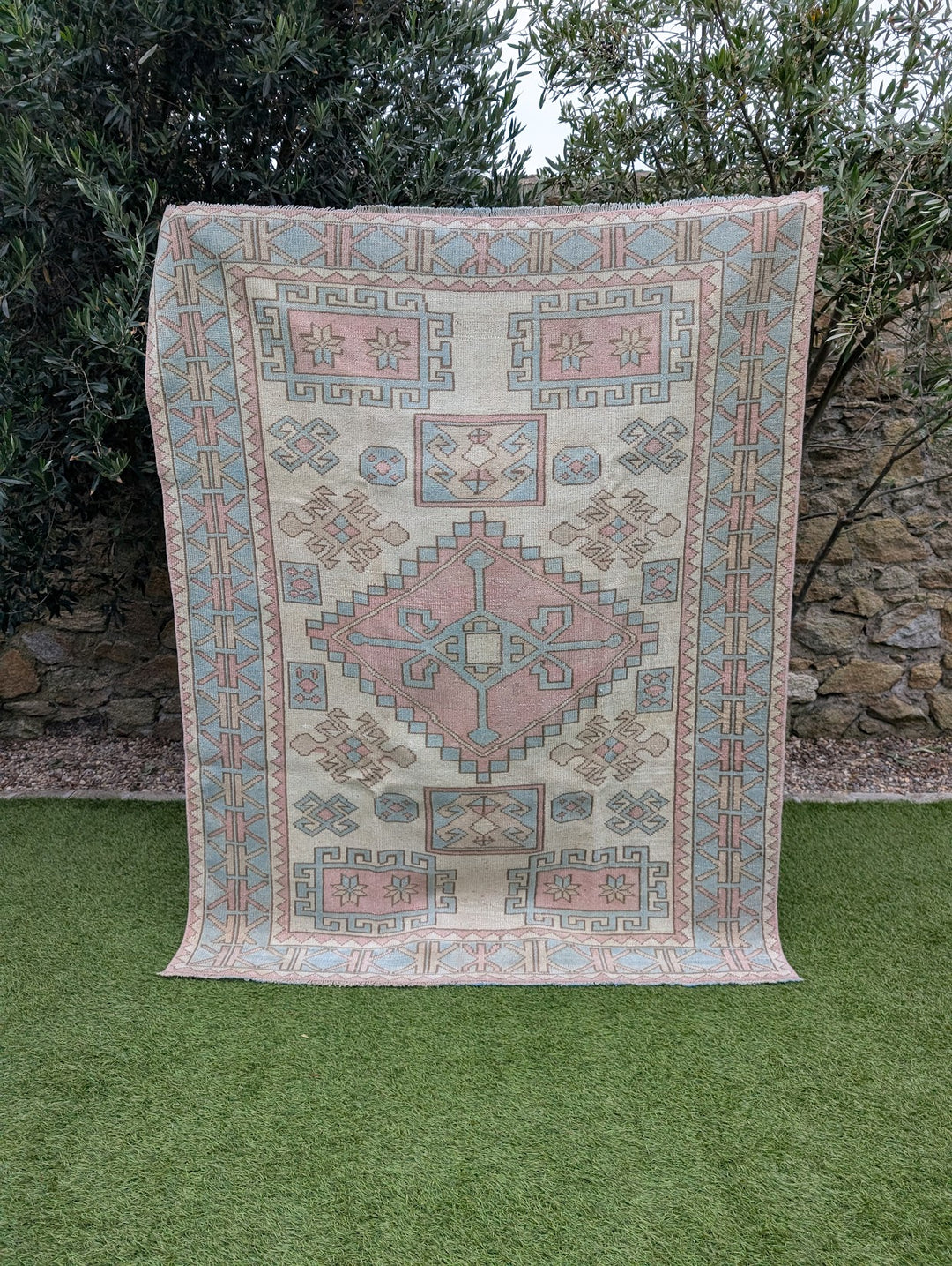 Oriental Turkish Oushak Area Rug