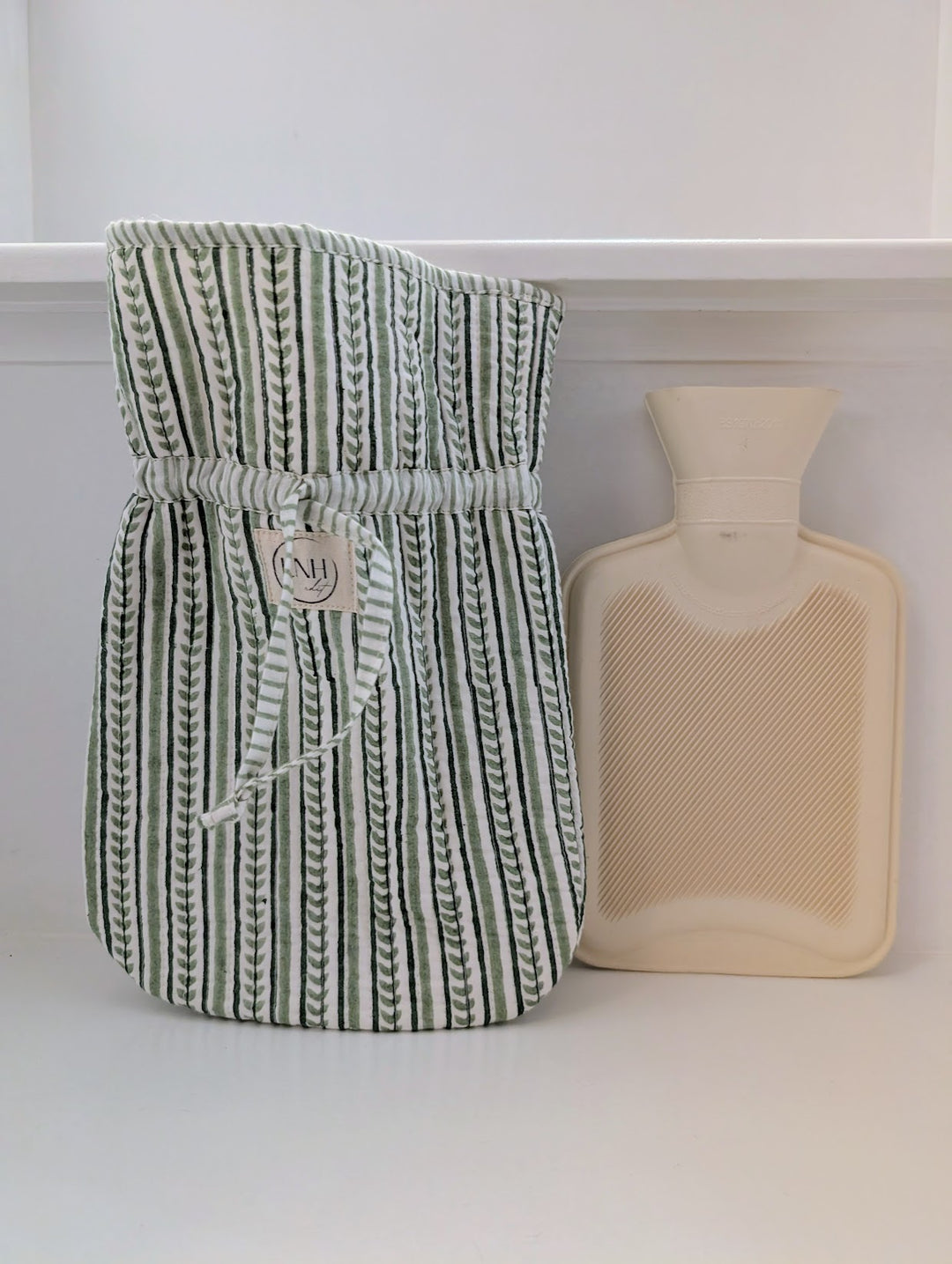 Alani Green Hot Water Bottle Cover