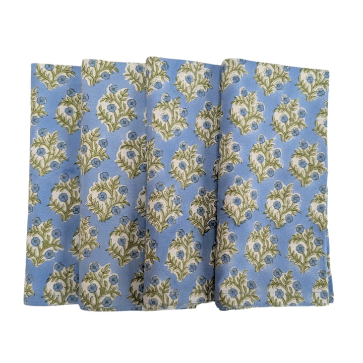 Emily Blue Napkin, Set of 4