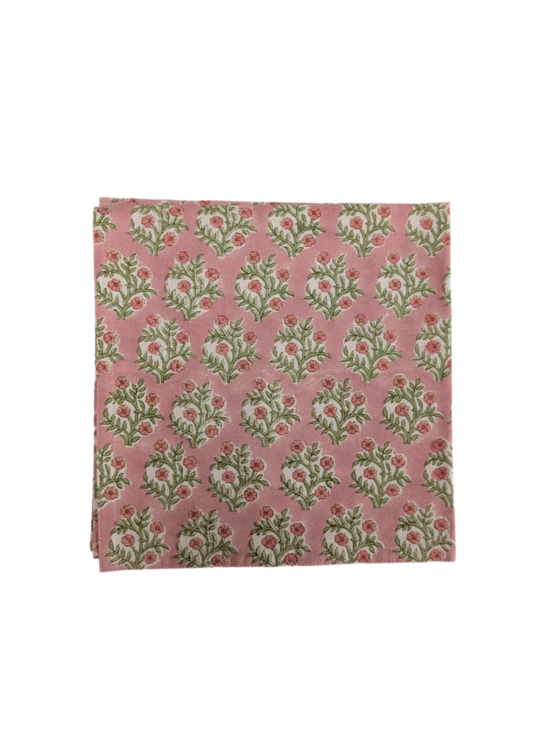 Emily Pink Napkin, Set of 4-Napkins-LNH Edit