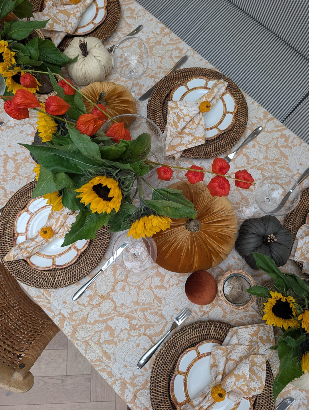 Mabel Rectangular Tablecloth