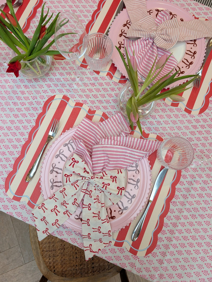 Sofia Pink Tablecloth