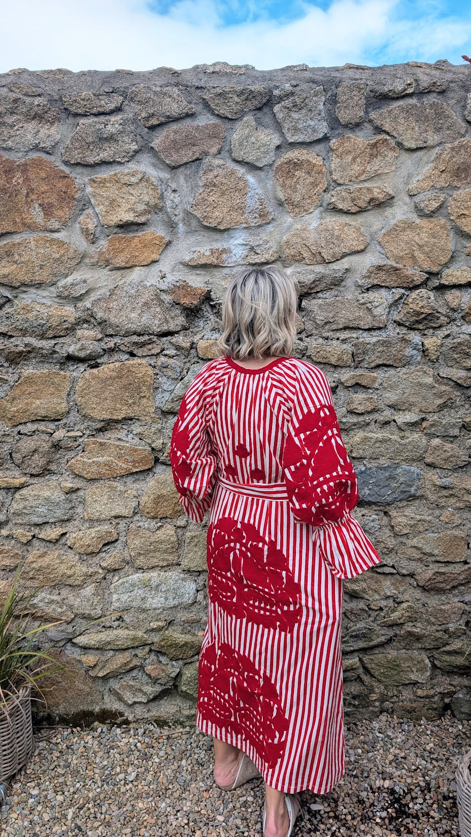 Simran dress Stripe Red LIMITED EDITION-Dresses-LNH Edit