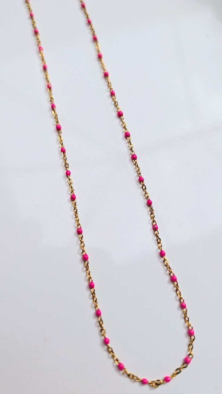 Pink Julia Necklace