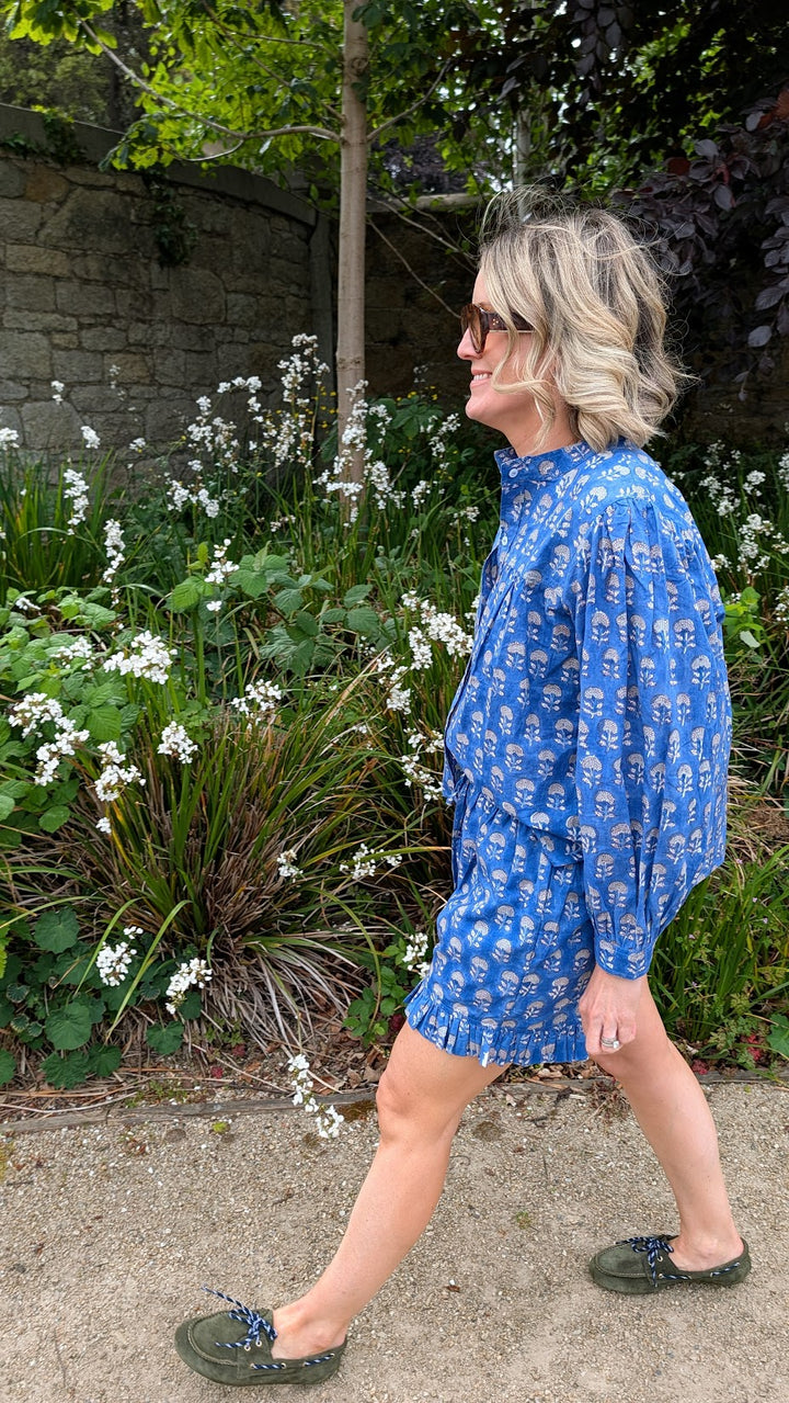 Nicole Blue Shorts and Top set