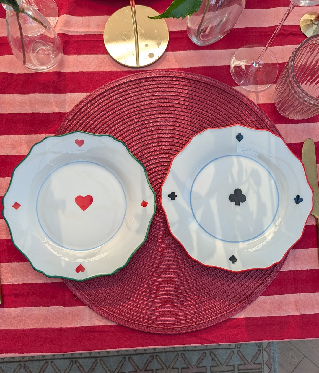 Plate deck large set of 2