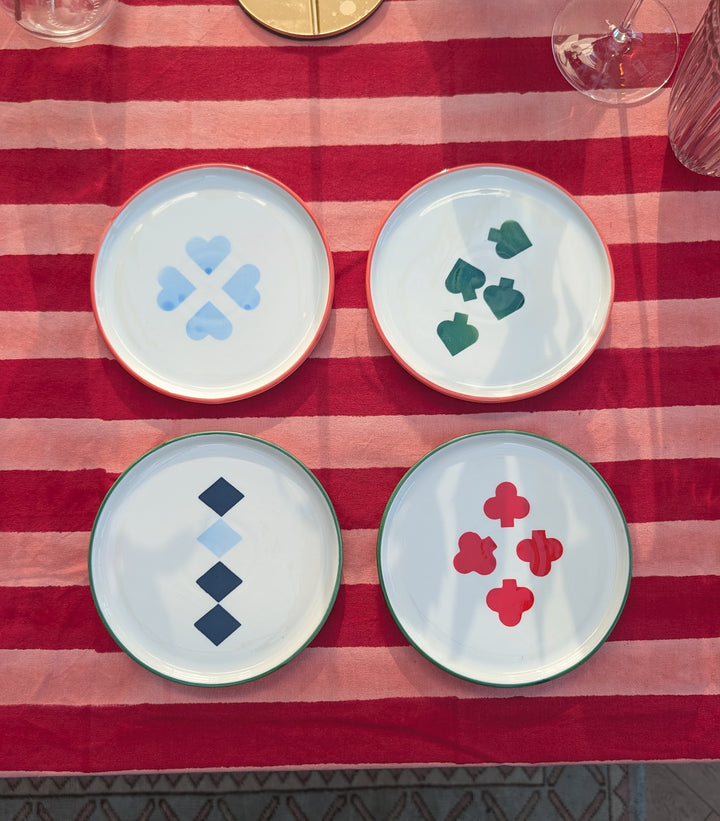 Plate deck small set of 4