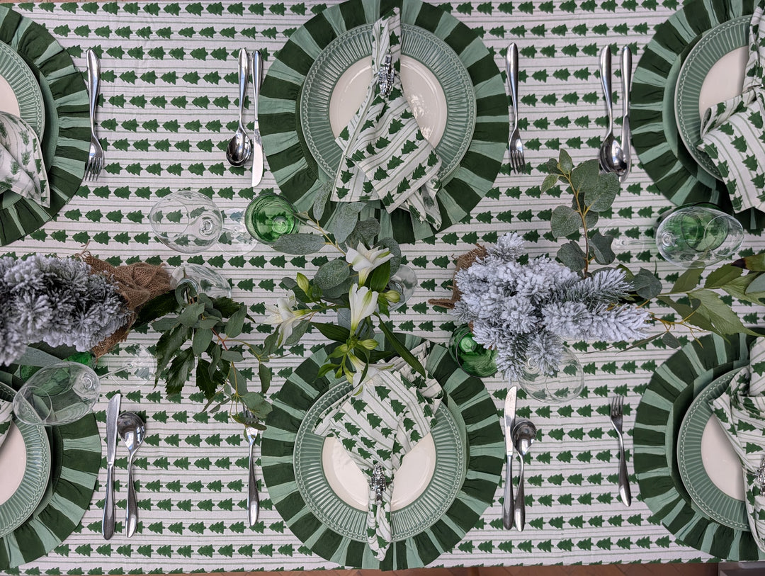Christmas Tree Napkins, Set of 4