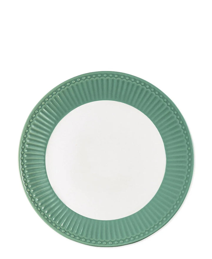 Dusty Green Alice Desert/ Lunch Plate , Set of 6