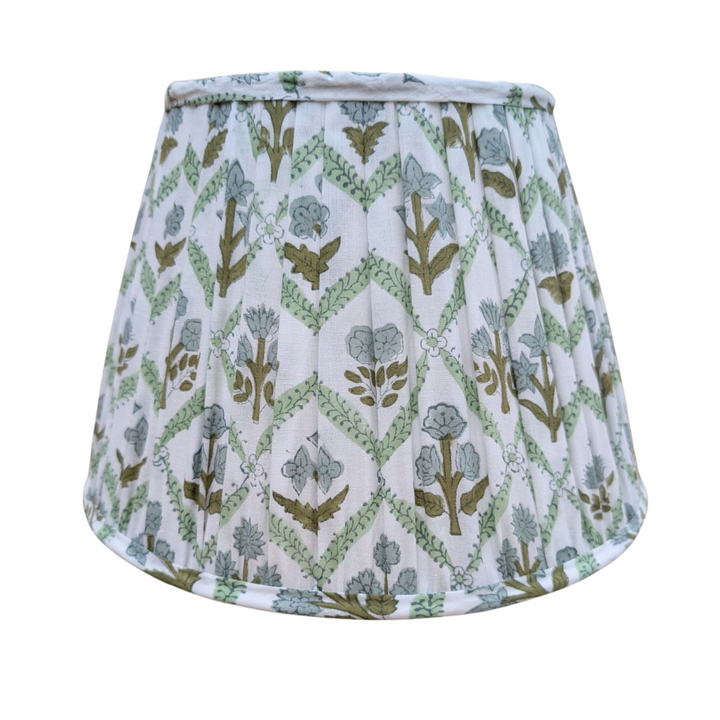 Mary Printed Pleated Lampshade