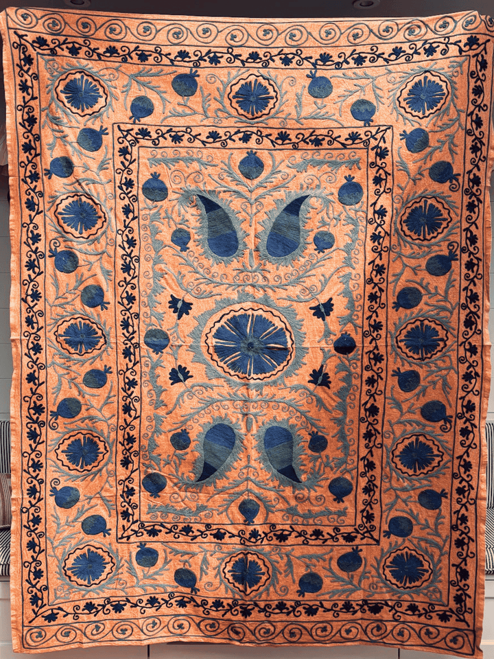 Suzani 065, Orange Glow