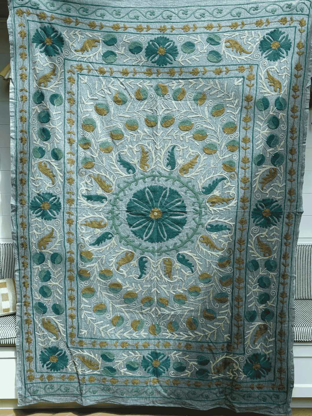 Suzani 074, Meadow Leaf