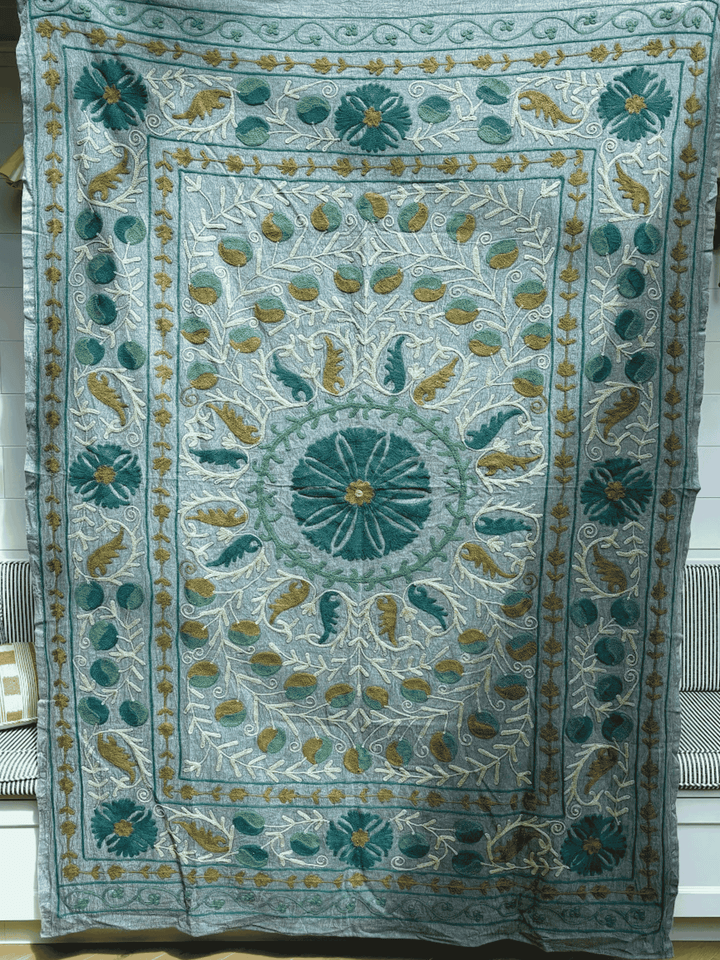 Suzani 074, Meadow Leaf
