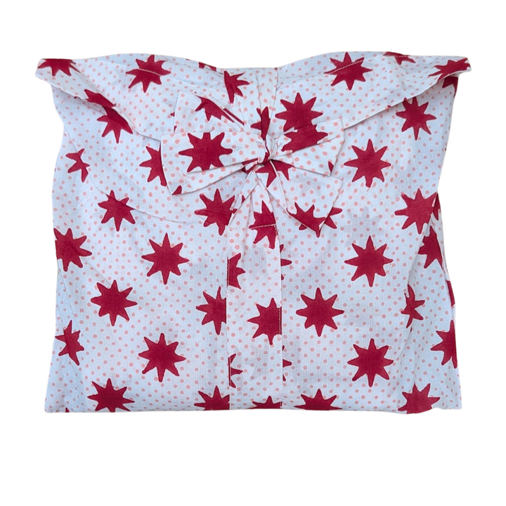 Red Star Pyjama Set- Long