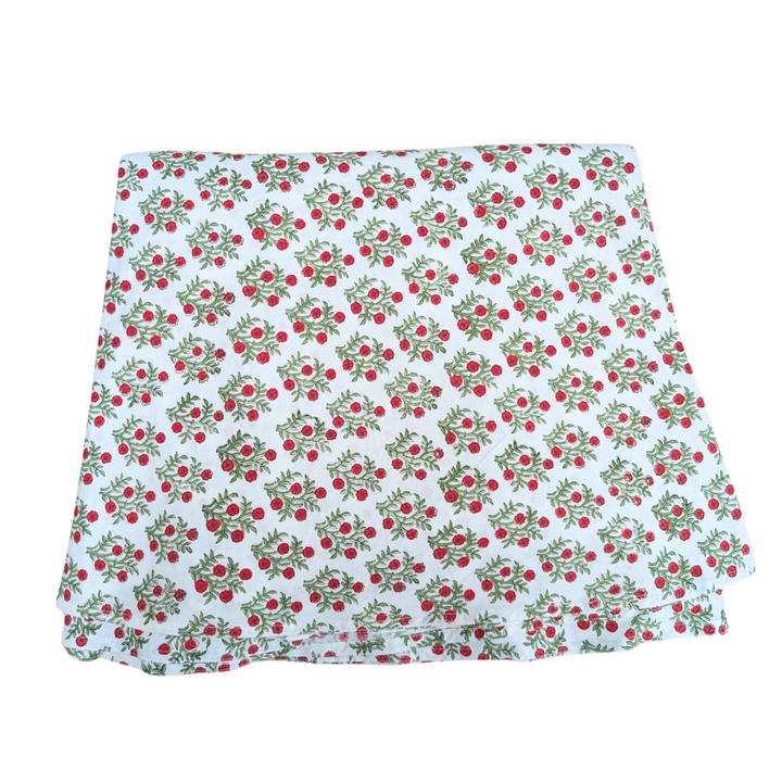 Lily Christmas Round Tablecloth