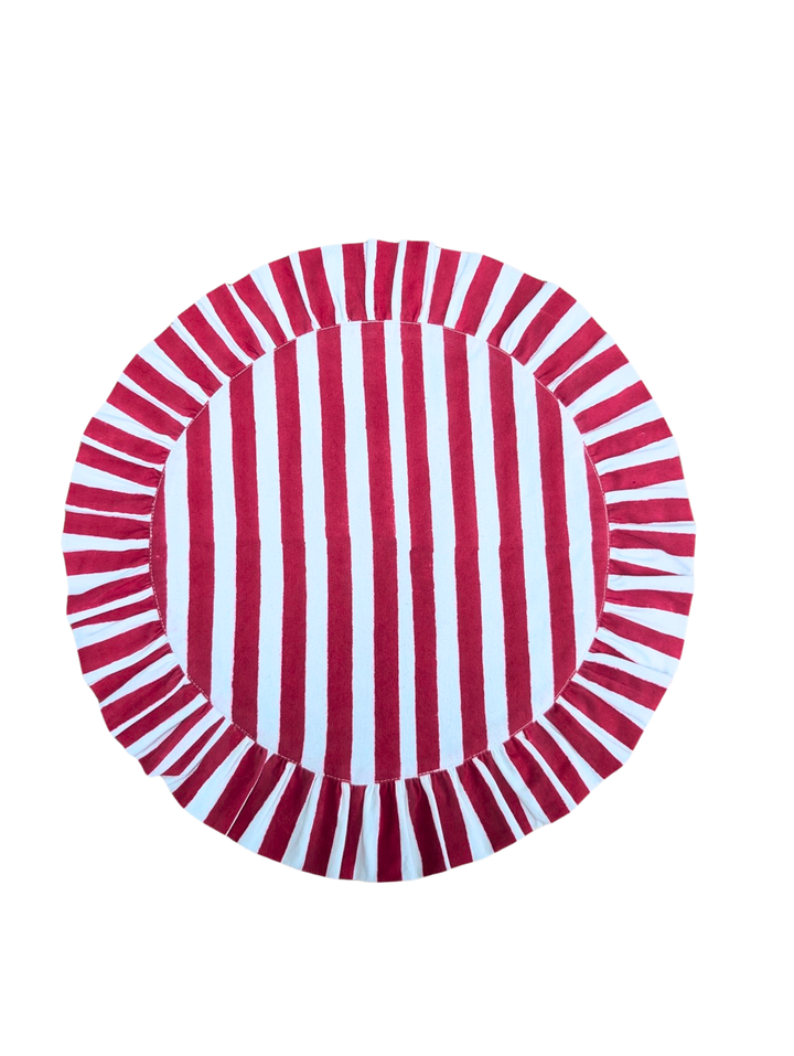 Holly frill Placemats, Sets of 2
